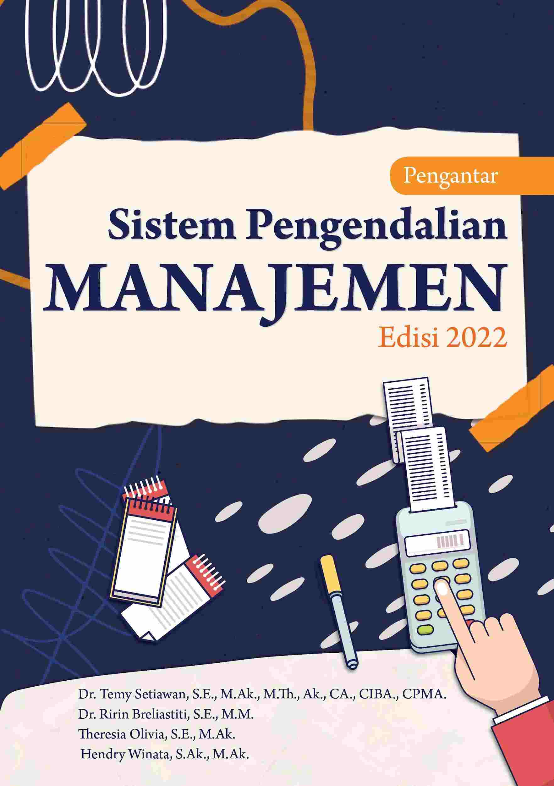 Pengantar Sistem Pengendalian Manajemen Edisi 2022
